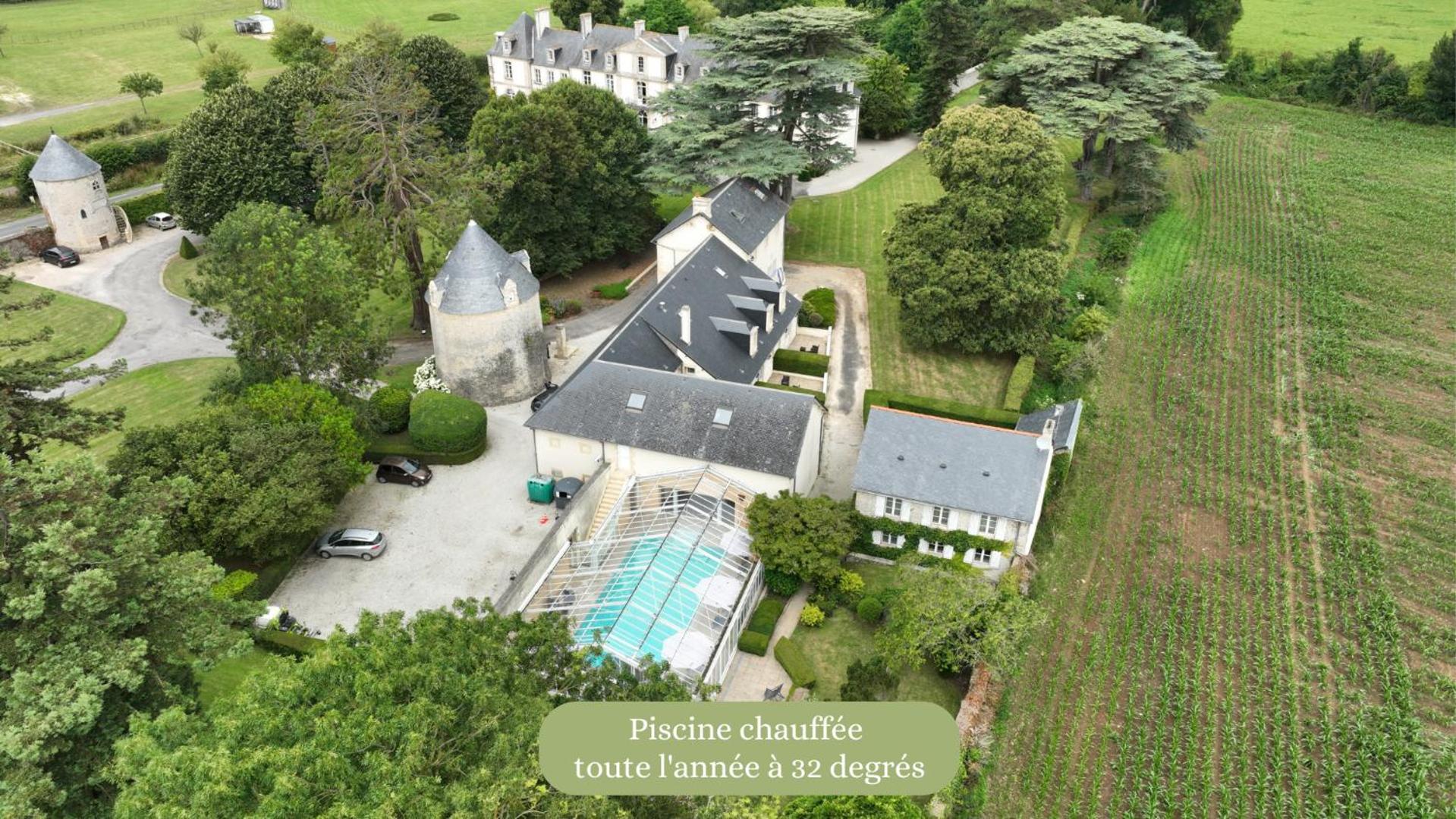 Grand Hotel "Chateau De Sully" - Piscine & Spa -Teritoria Екстериор снимка