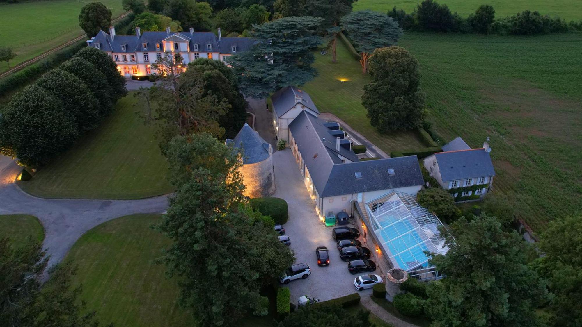 Grand Hotel "Chateau De Sully" - Piscine & Spa -Teritoria Екстериор снимка